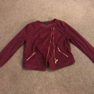 BNWT! Faux Suede Jacket